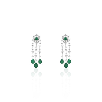 Abrienne Sparkling Diamond Earring