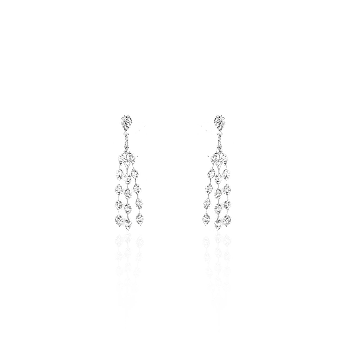 Arianna Love Long Diamond Earring