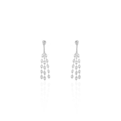 Arianna Love Long Diamond Earring