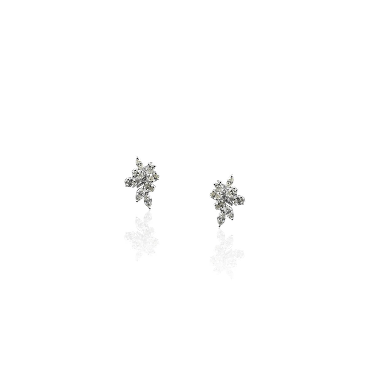 Adelisa Cluster Diamond Earring