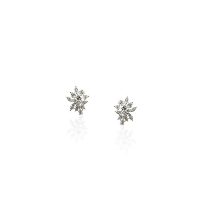 Adelina Cluster Diamond Earring