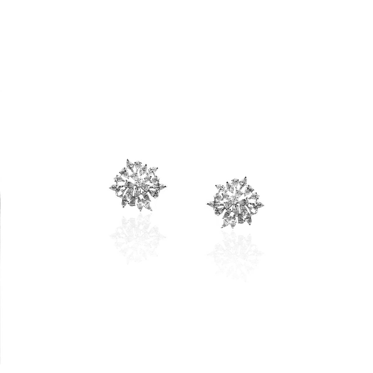 Agatha Blossom Diamond Earring