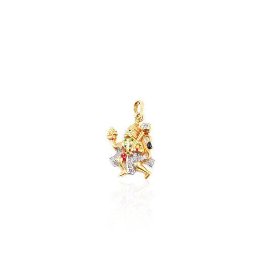 Pawan Putra Hanuman Diamond Pendant