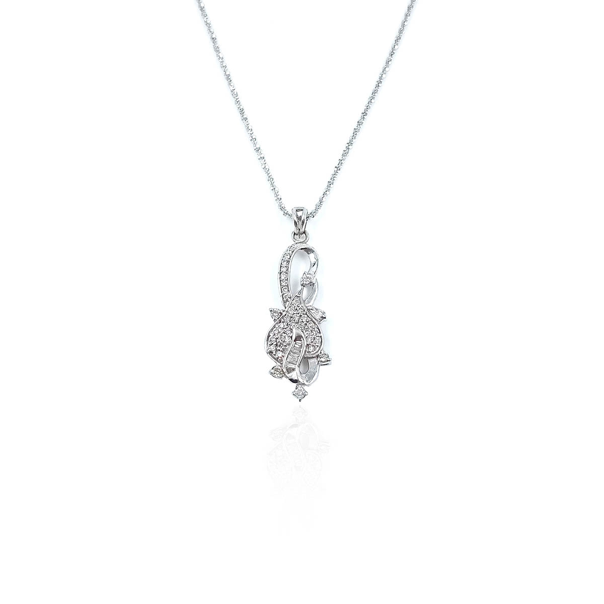 Amalea Fancy Style Diamond Pendant