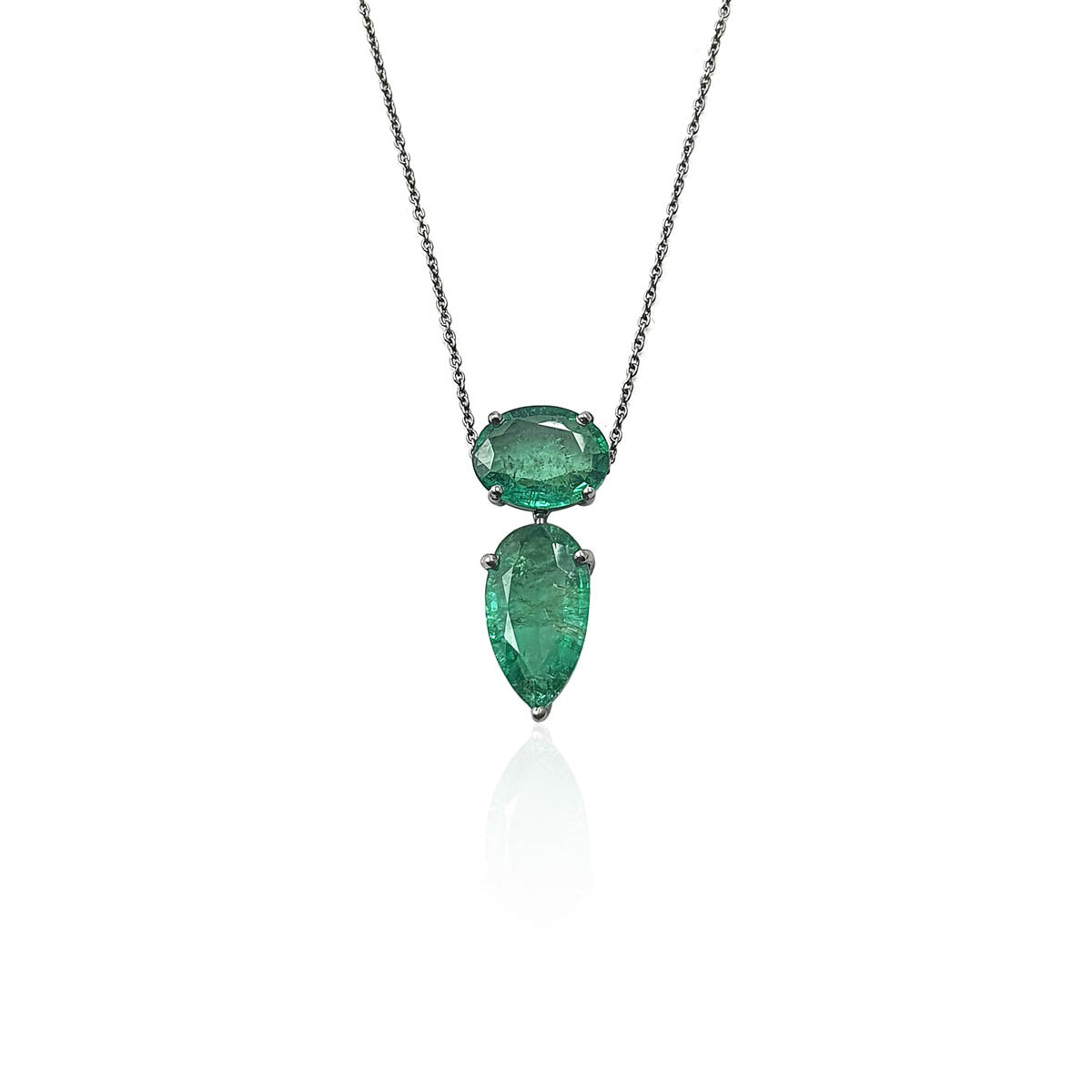 Adriana Gemstone Special Diamond Pendant