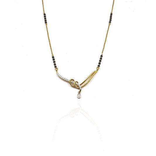 Abra Magnetic Look Diamond Mangalsutra