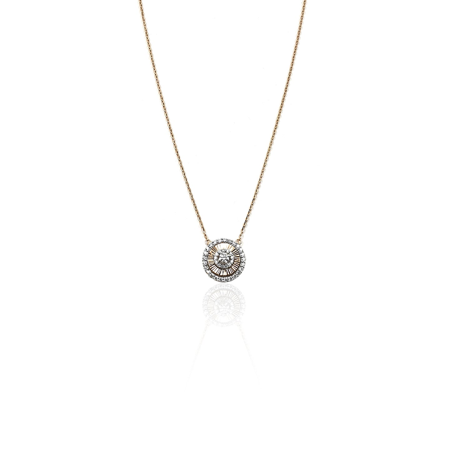 Donnalee Roundish Diamond Pendant