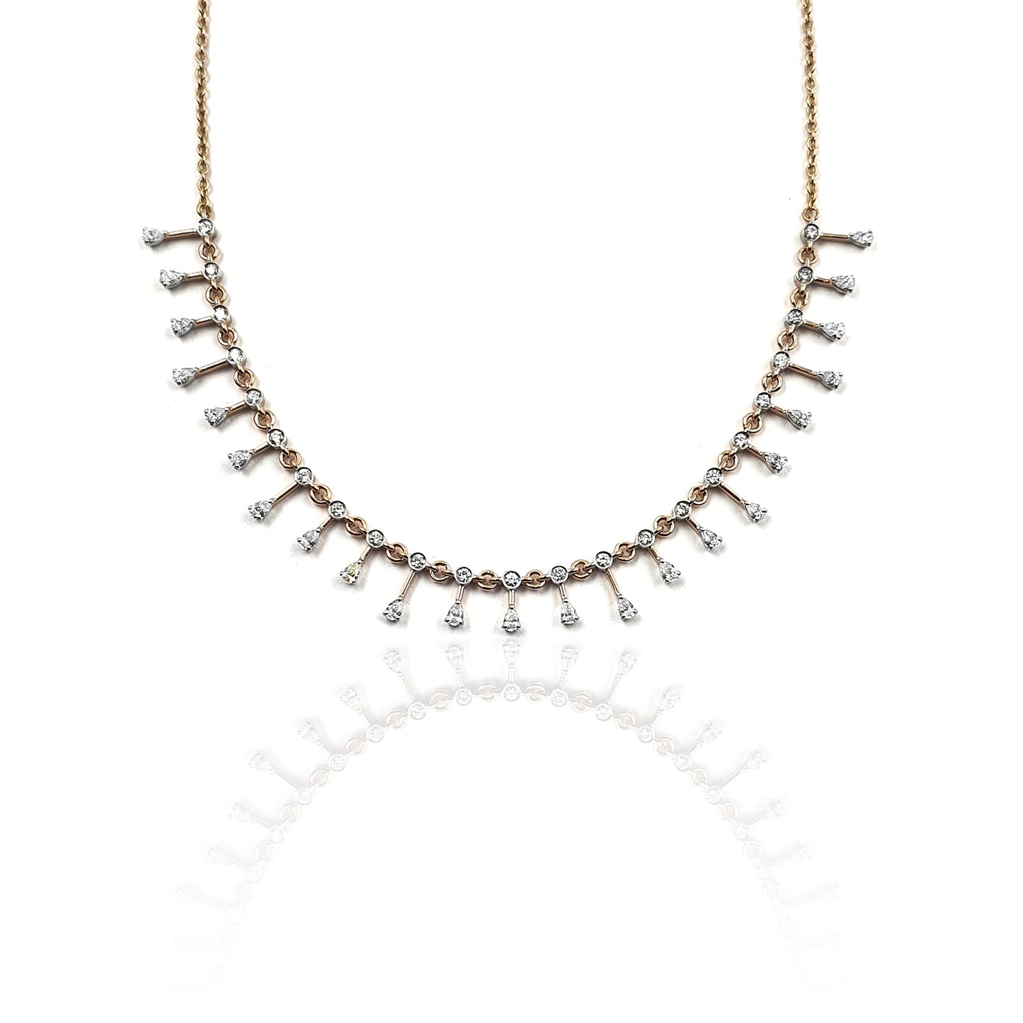 Editta Sparkling Diamond Necklace