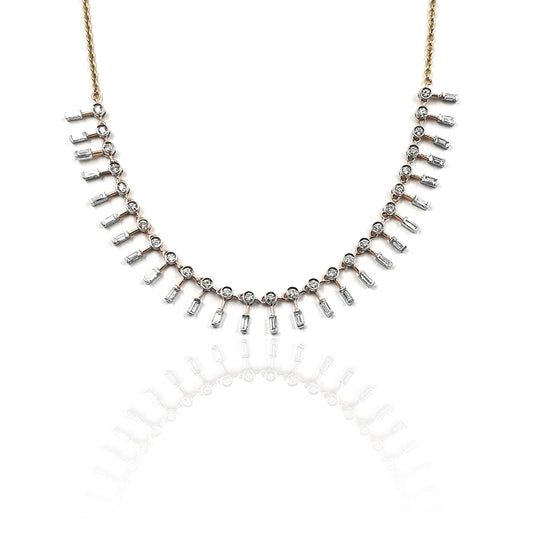 Eleanora Glossy Diamond Necklace