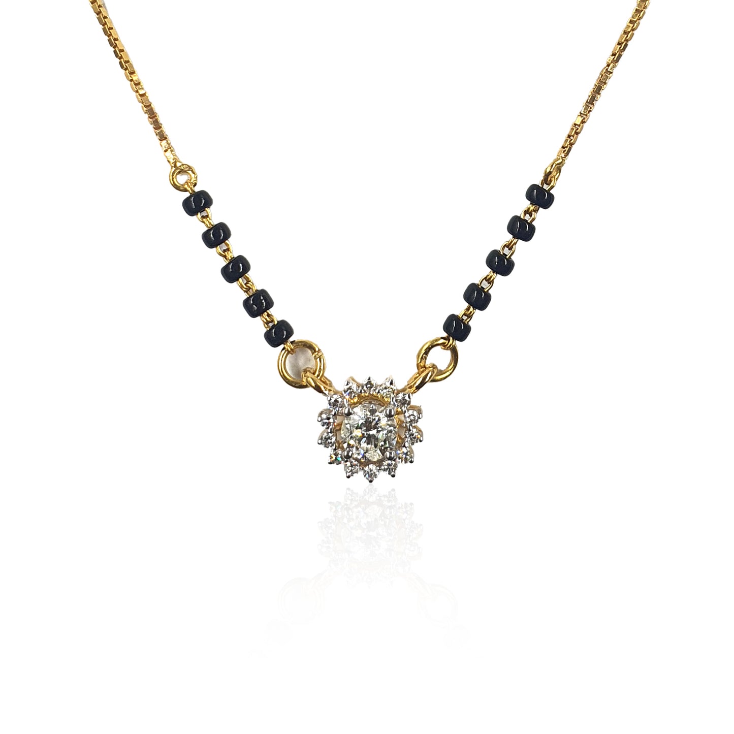 Dazzling Diamond Mangalsutra