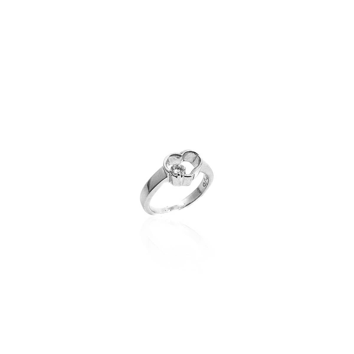 Ginevra Heart Shape Diamond Ring