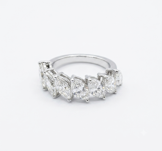 Celeste Marquise Wedding Band