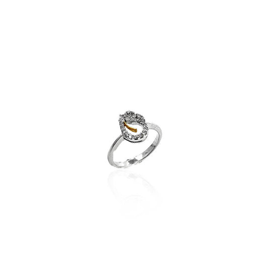 Clarissa Leaf Shaped Inspired Diamond Ring