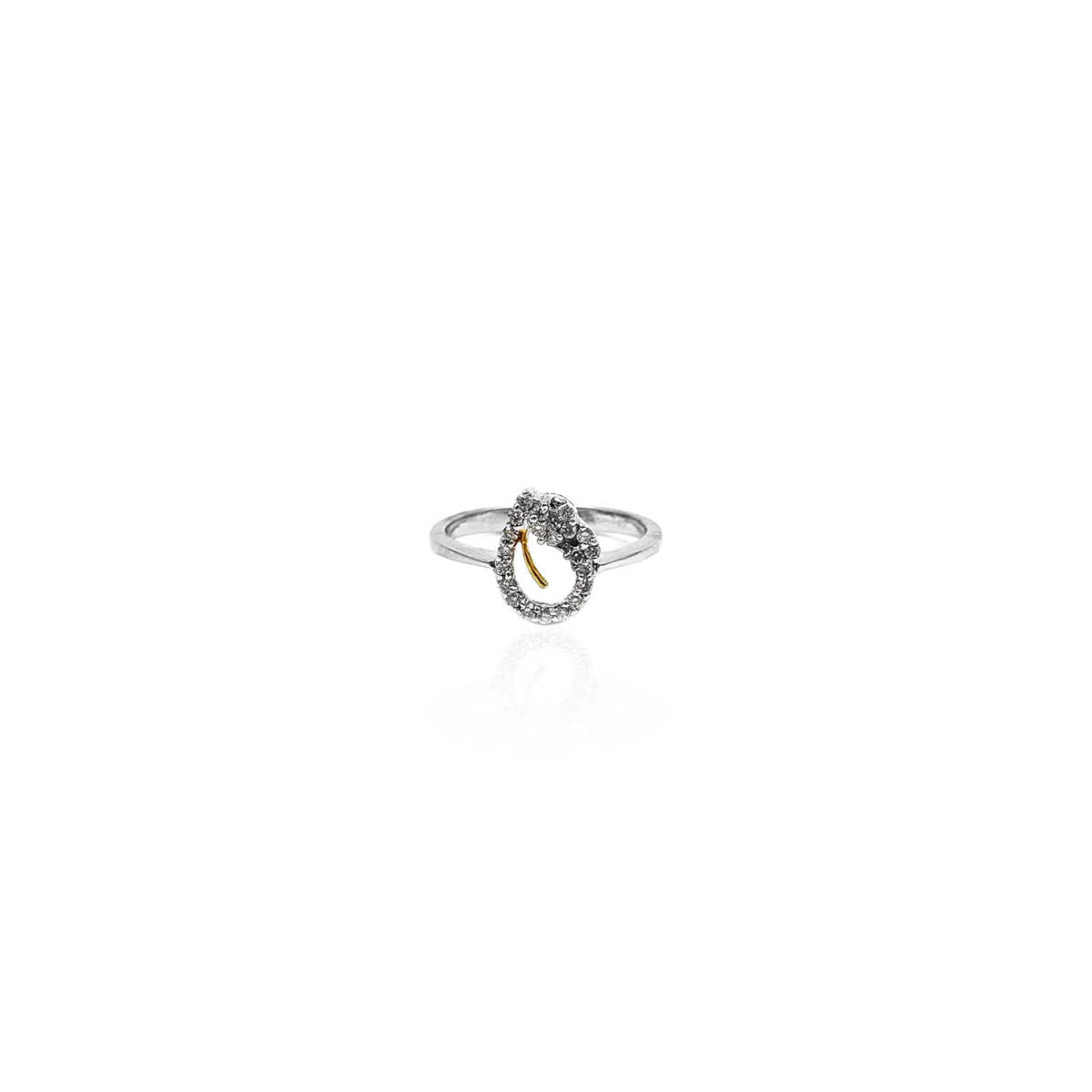 Clarissa Leaf Shaped Inspired Diamond Ring