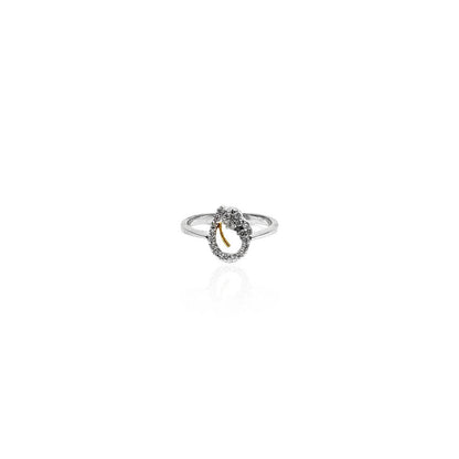 Clarissa Leaf Shaped Inspired Diamond Ring