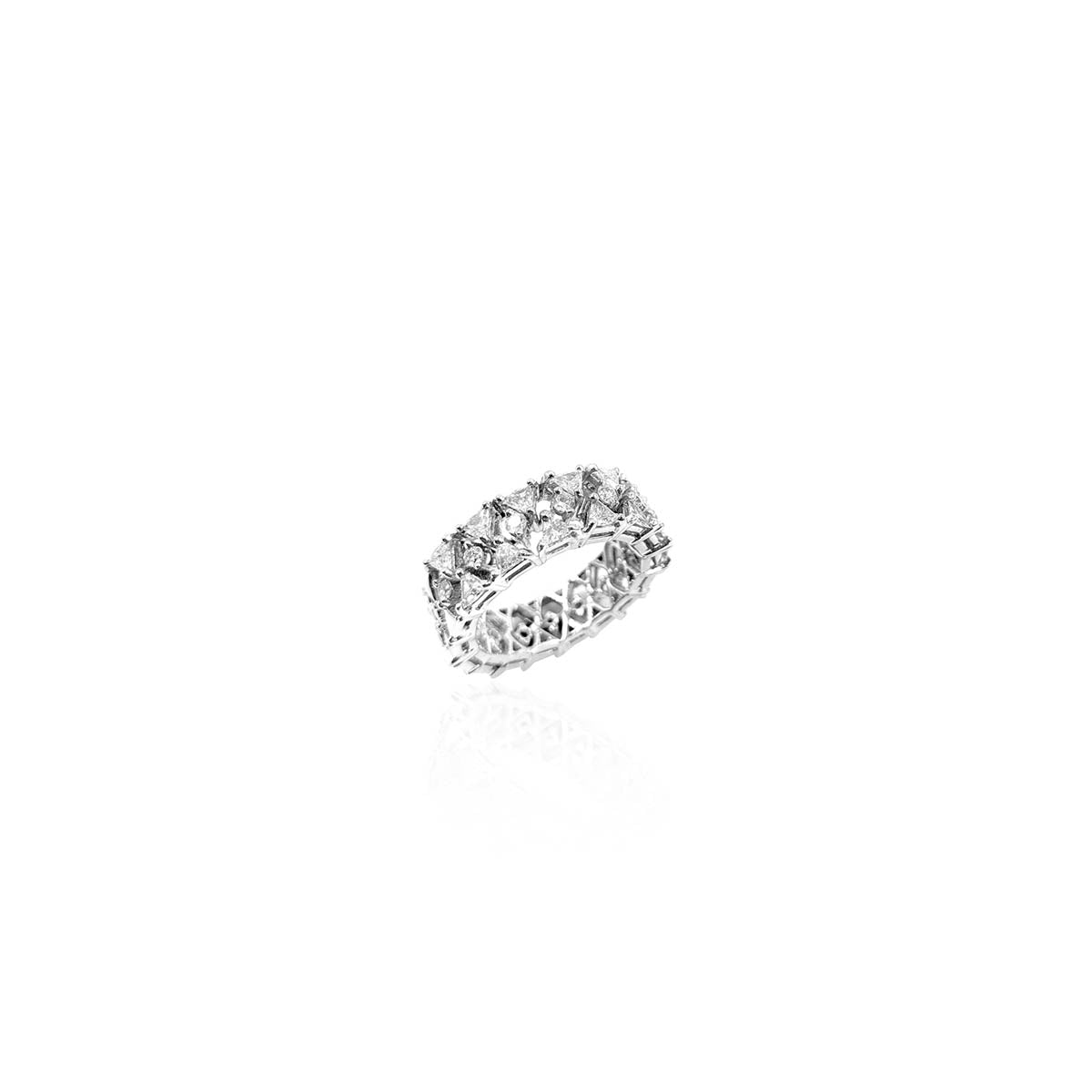 Letizia Glorious Diamond Band Ring