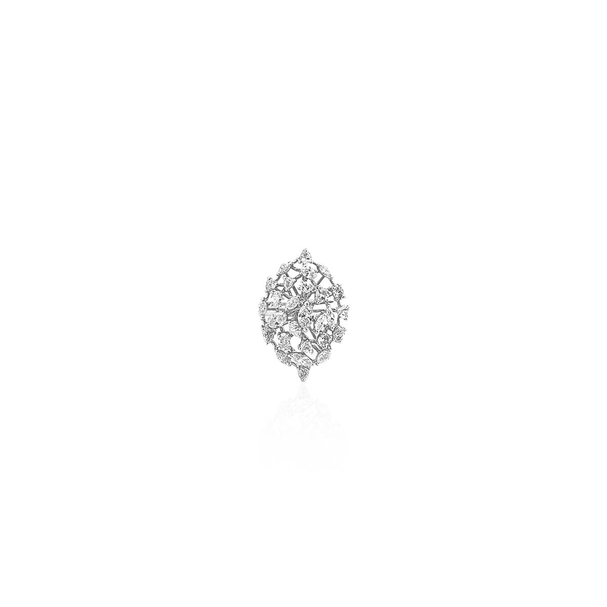 Antonietta Majestic Cluster Diamond Ring