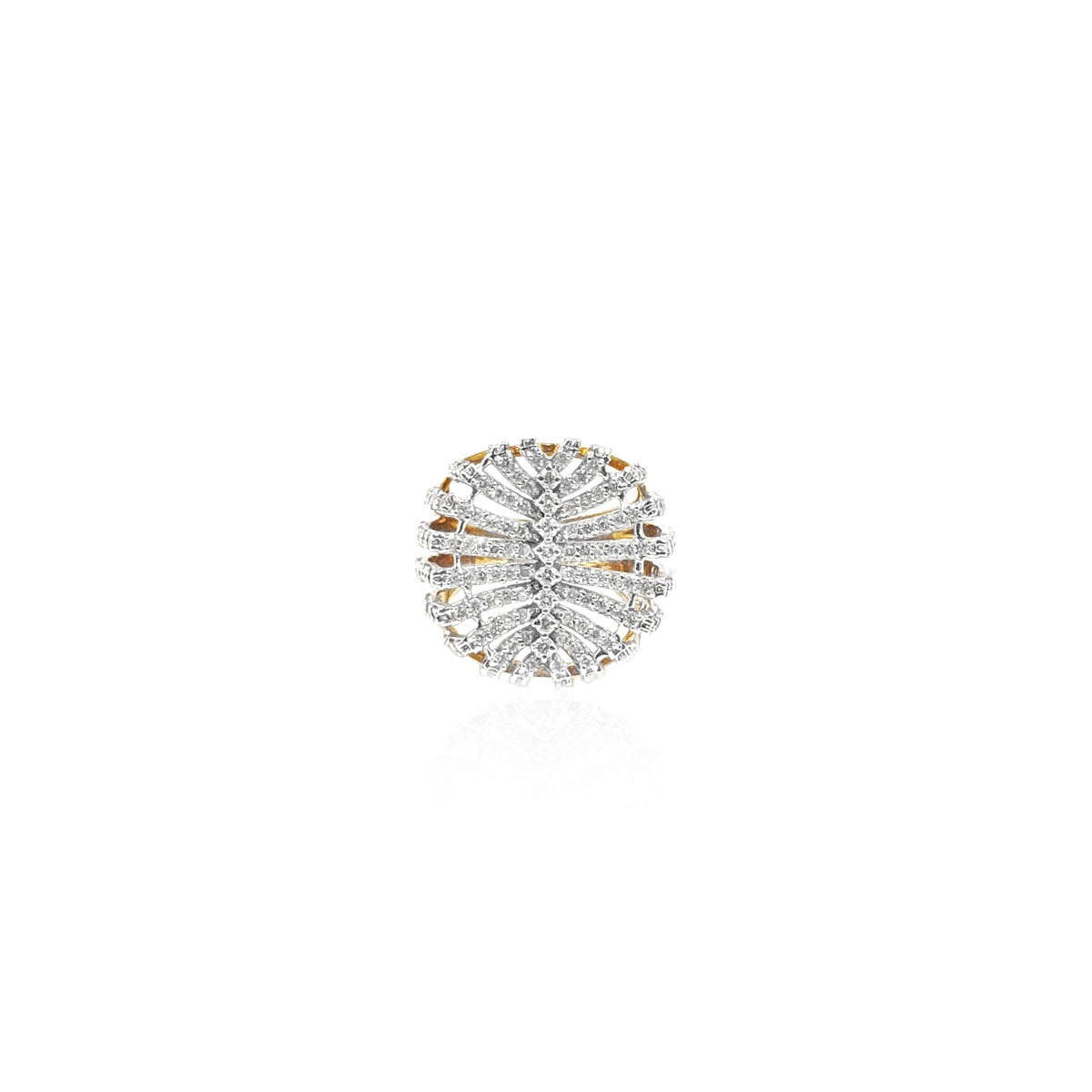 Calynda Stunning Diamond Cocktail Ring