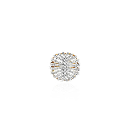 Calynda Stunning Diamond Cocktail Ring