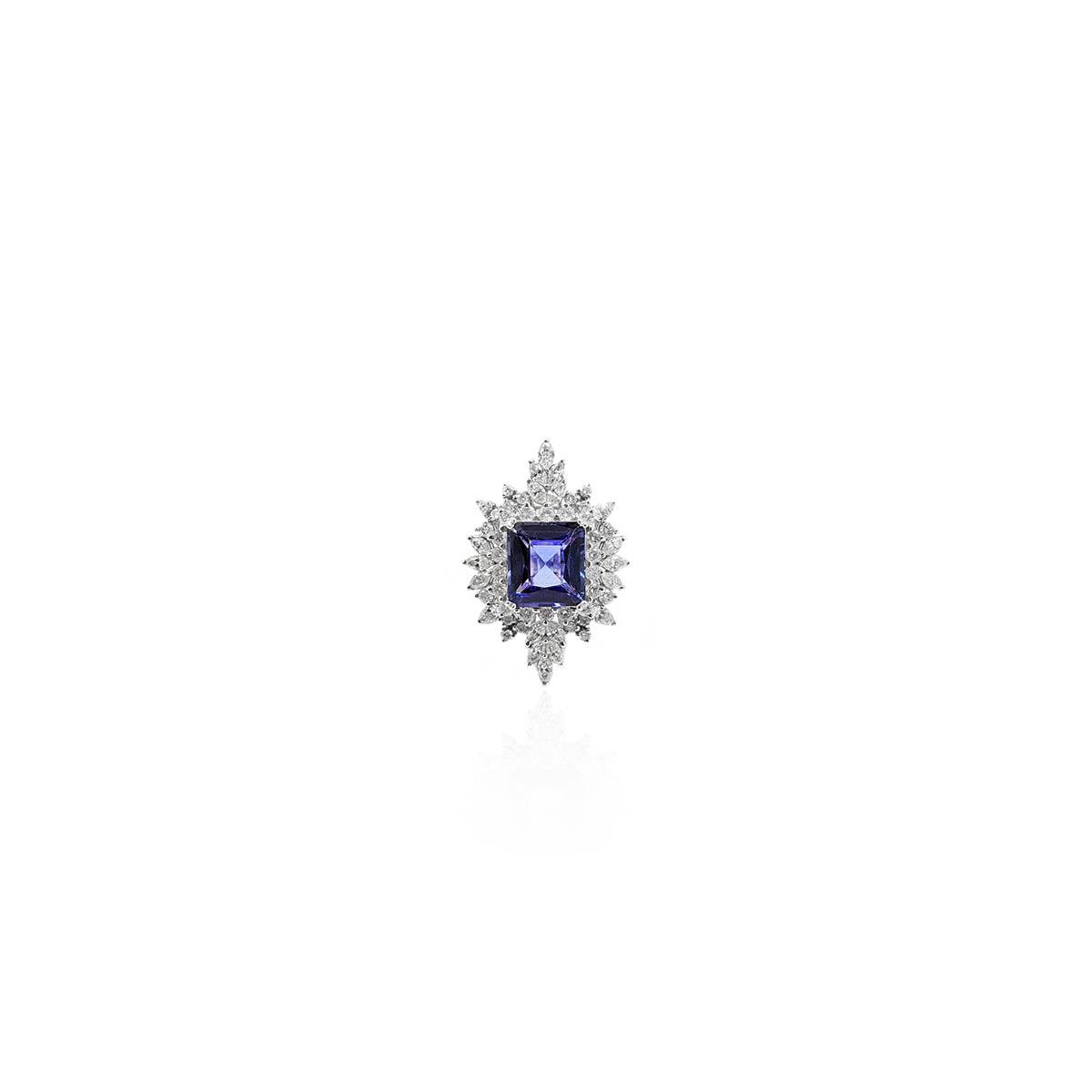 Alrigo Blue Sapphire and Diamond Ring