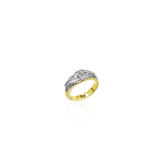 Cadenza Artistic Diamond Ring