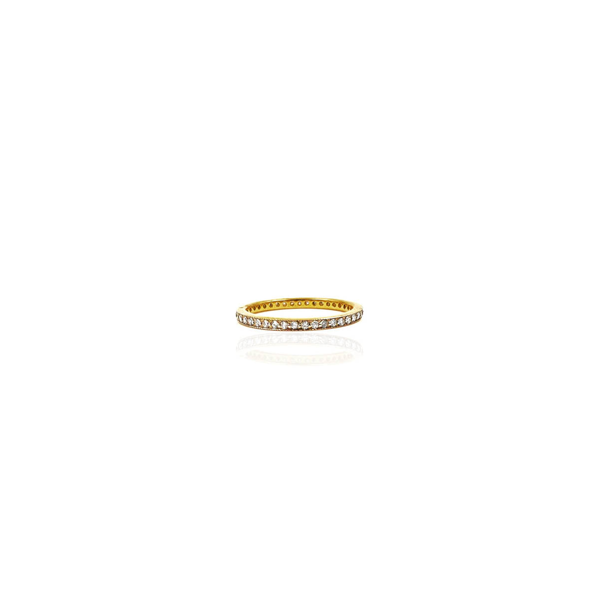 Elena Channel Set Diamond Band Ring