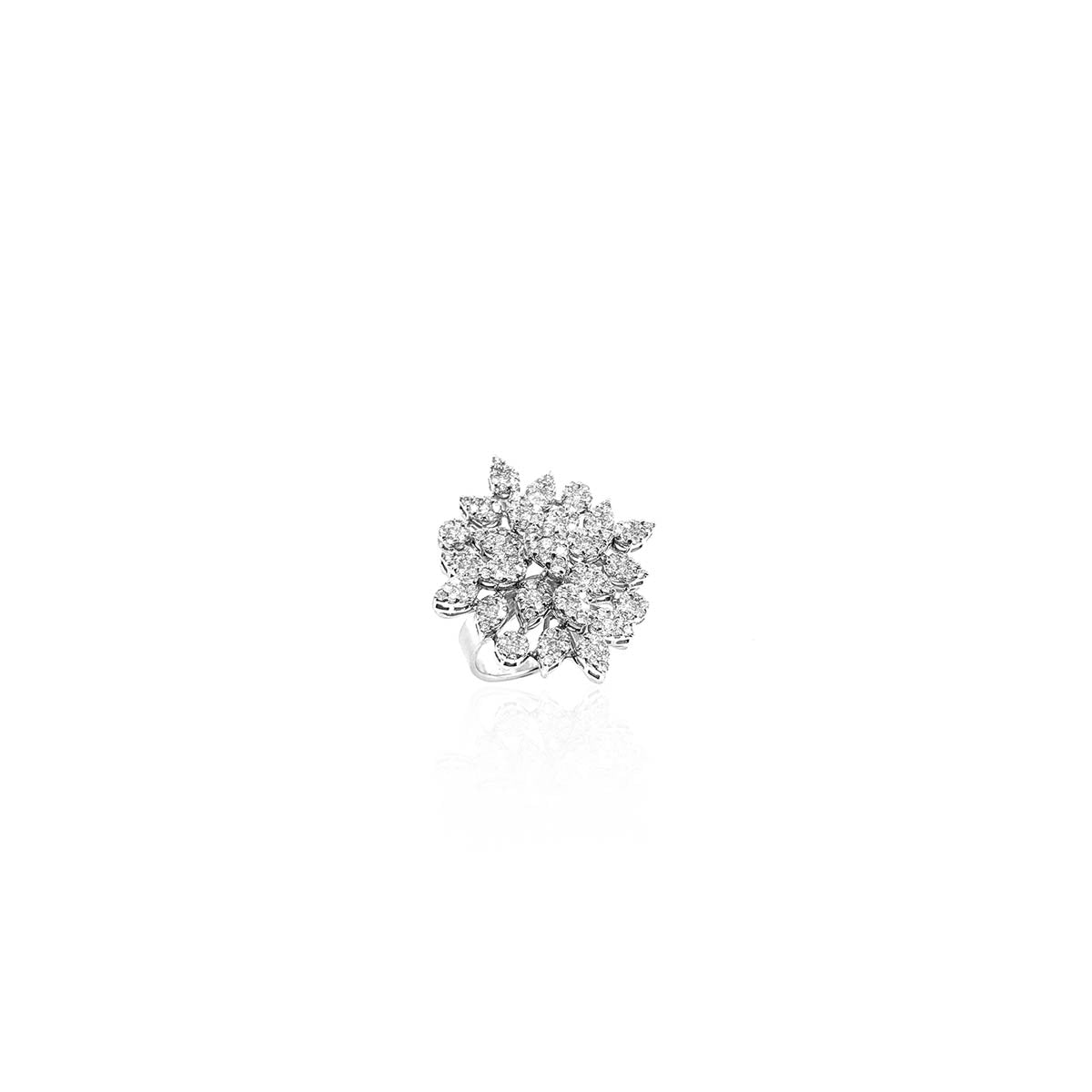 Pazienza Sparkling Diamond Cocktail Ring