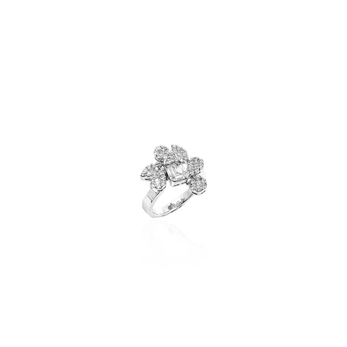 Donella Blossom Diamond Cocktail Ring