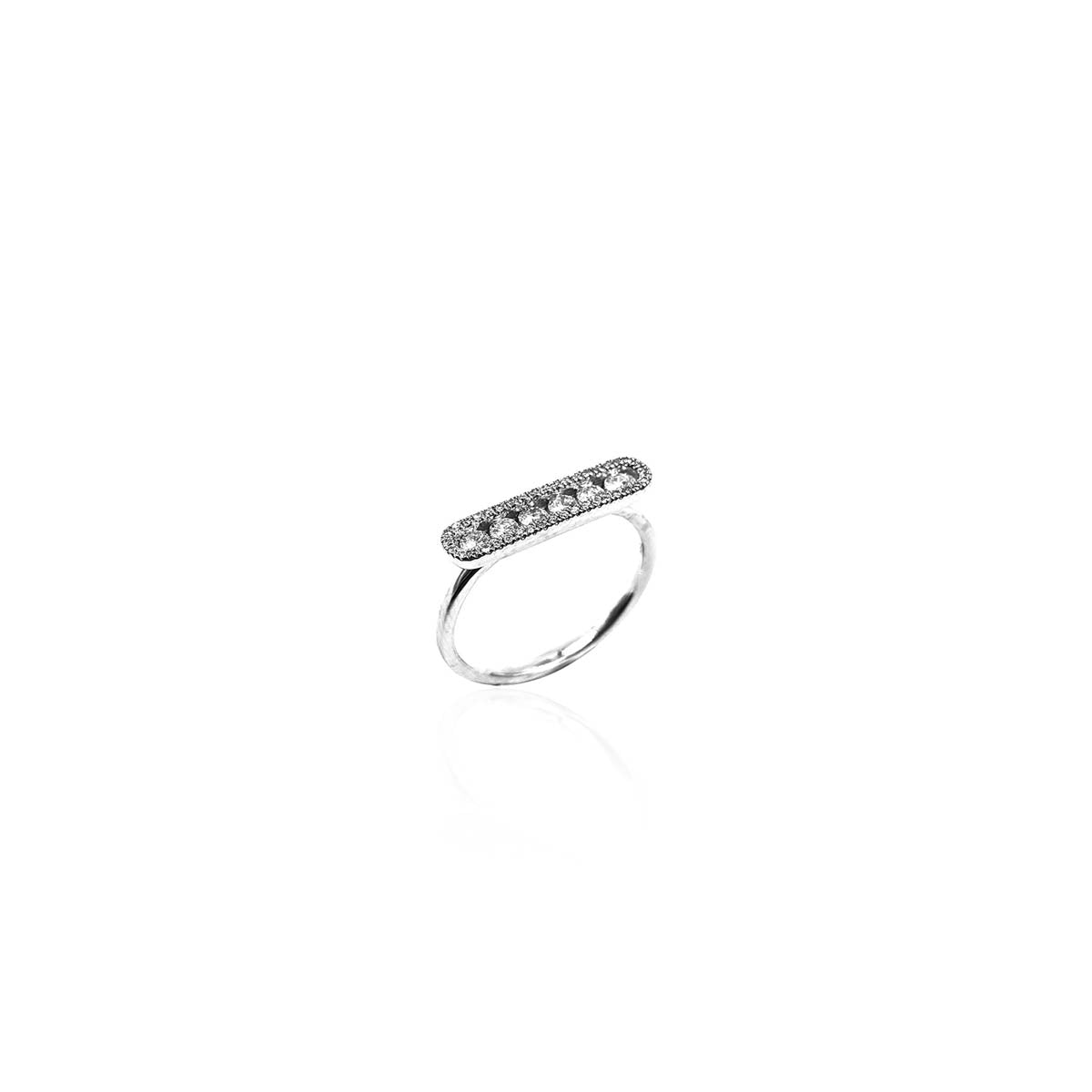 Arianna Single Liner Diamond Ring