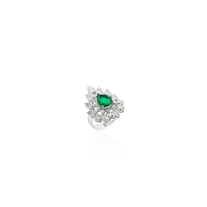 Edita Starburst Diamond Cocktail Ring