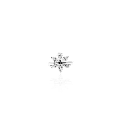 Algera Floral Cluster Diamond Ring