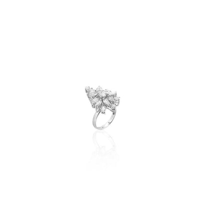 Cluster Diamond Ring