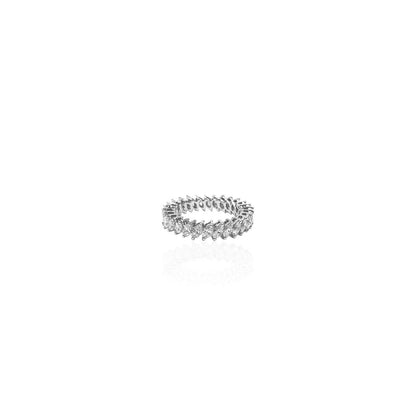 Iniga Stylish Diamond Band Ring