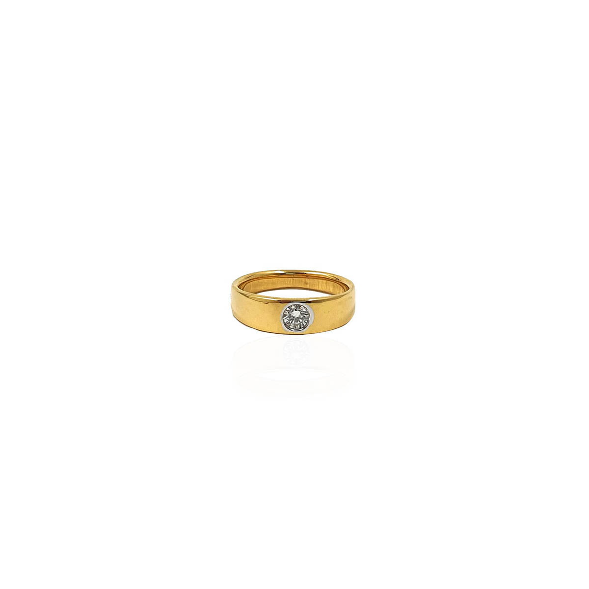 Giomar Intersecting Diamond Men's Ring