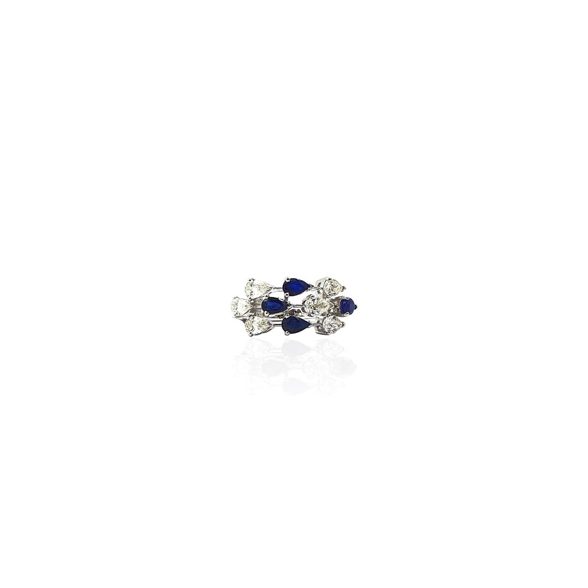 Elda Gemstone Special Diamond Cocktail Ring