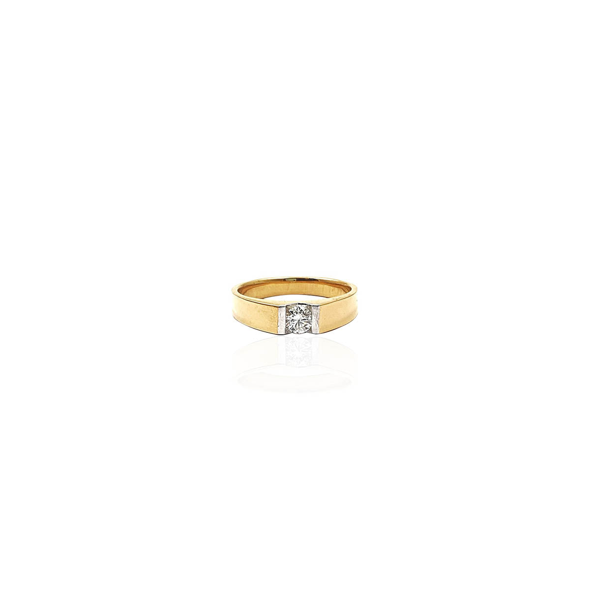 Aroghetto Engagement Diamond Men's Ring