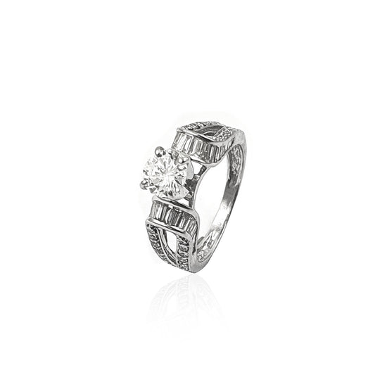 Pure Serenity Solitaire Ring