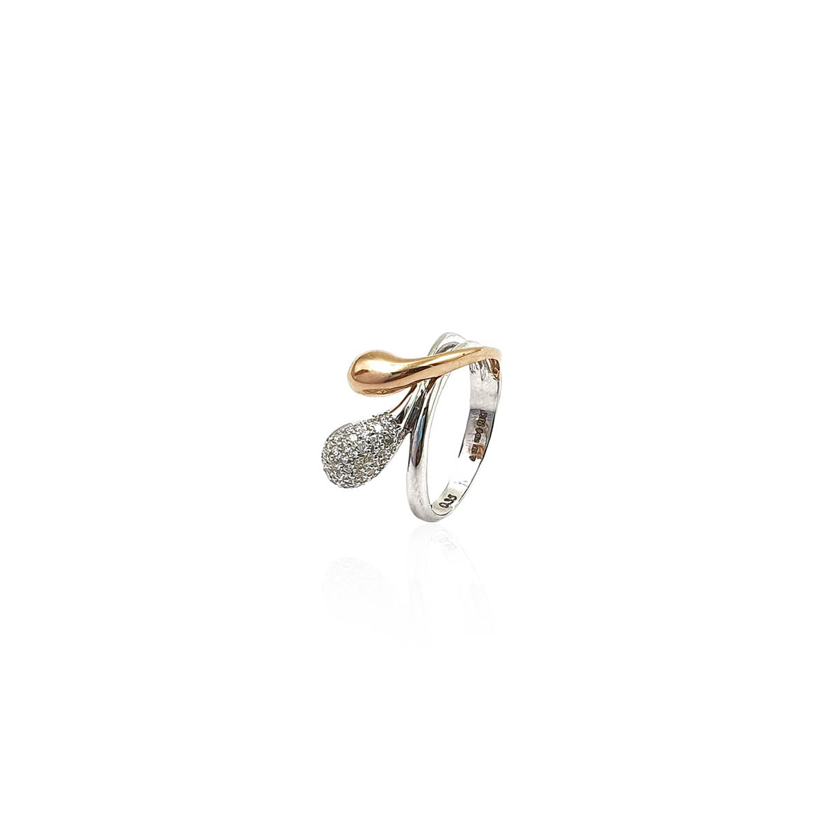 Alice Modern Style Diamond Women's Ring