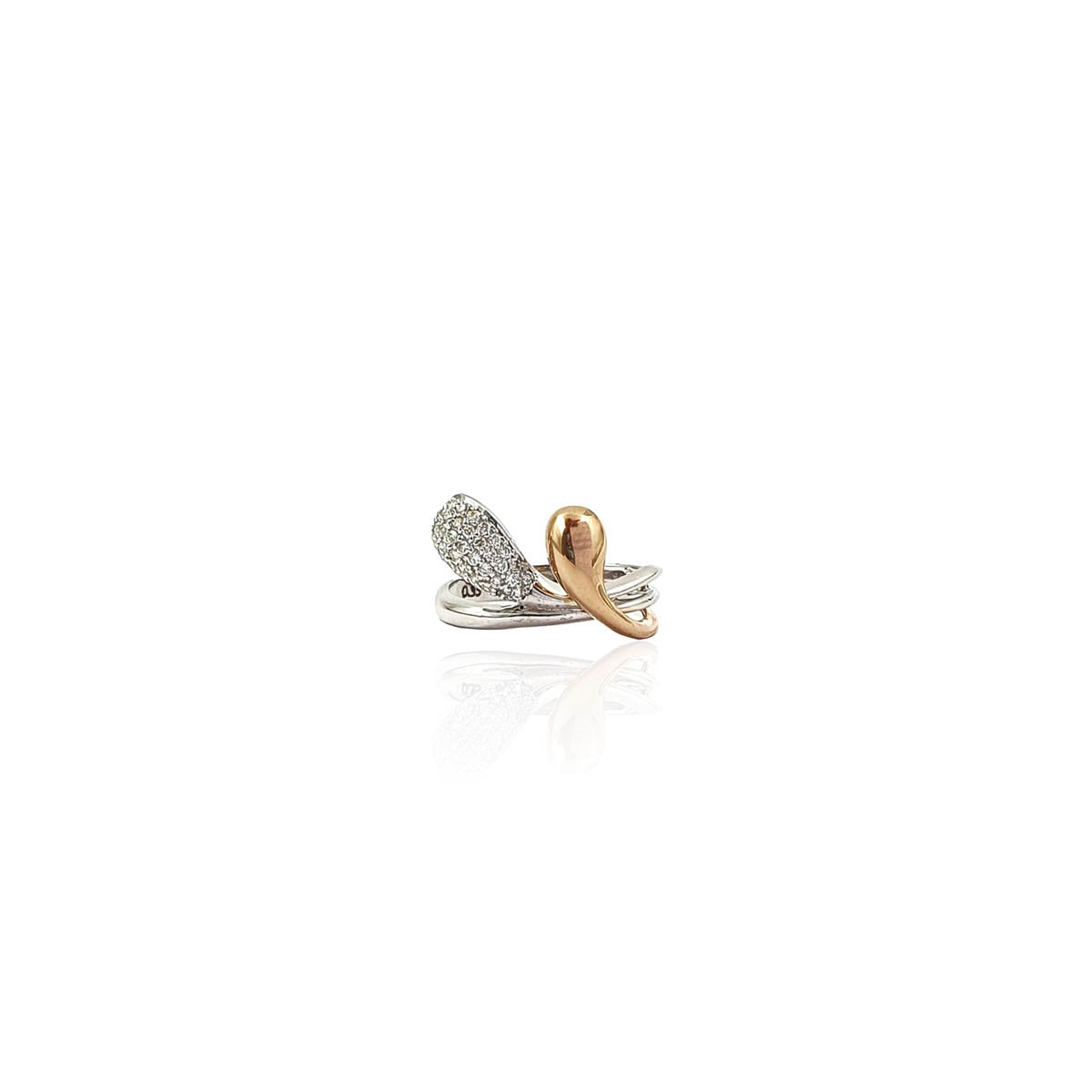 Alice Modern Style Diamond Women's Ring