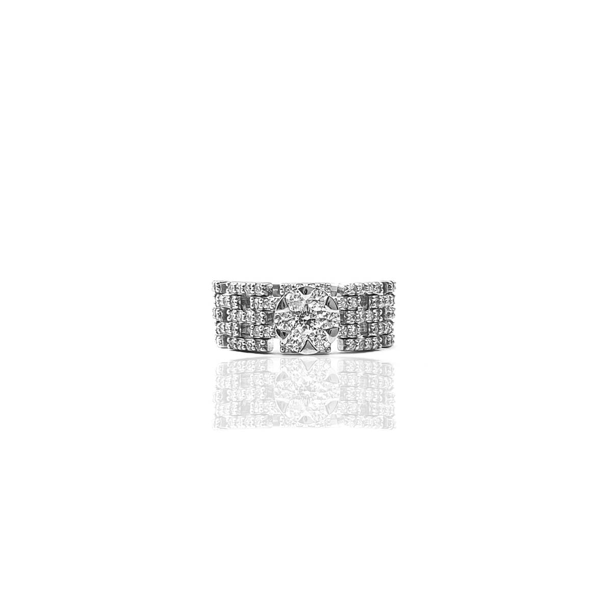 Angelo Foaming Diamond Engagement Ring