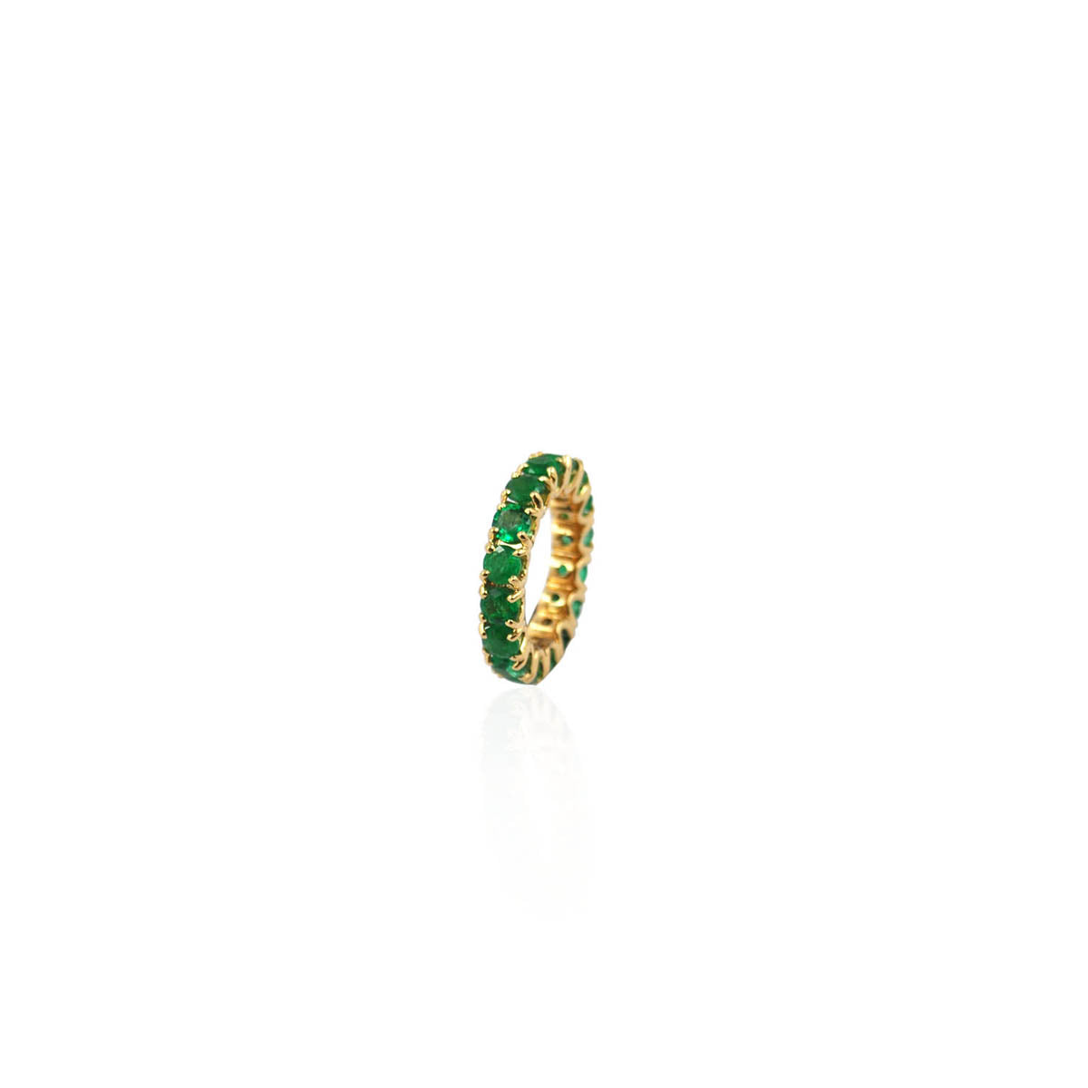 Fabiano Daily Wear Emerald Stone Ring