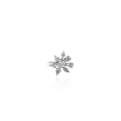 Ilaria Burst Cluster Diamond Ring