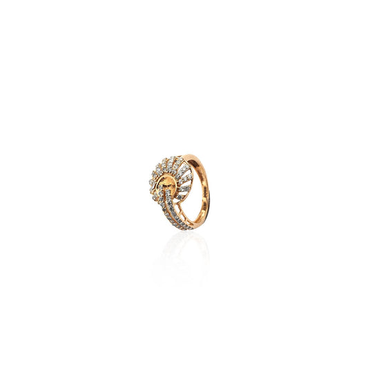 Bautista Swirl Design Diamond Ring