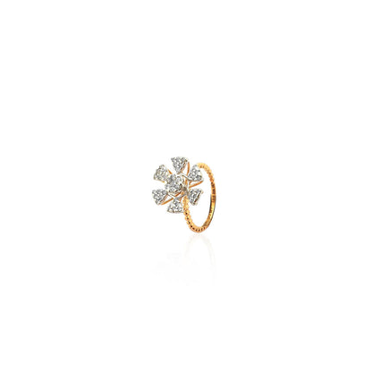 Arianna Spiracle Design Diamond Ring