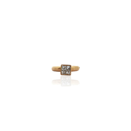 Beatricia Square Shaped Design Diamond Ring