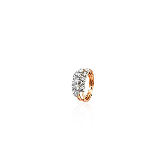 Adreana Triple Liner Diamond Ring