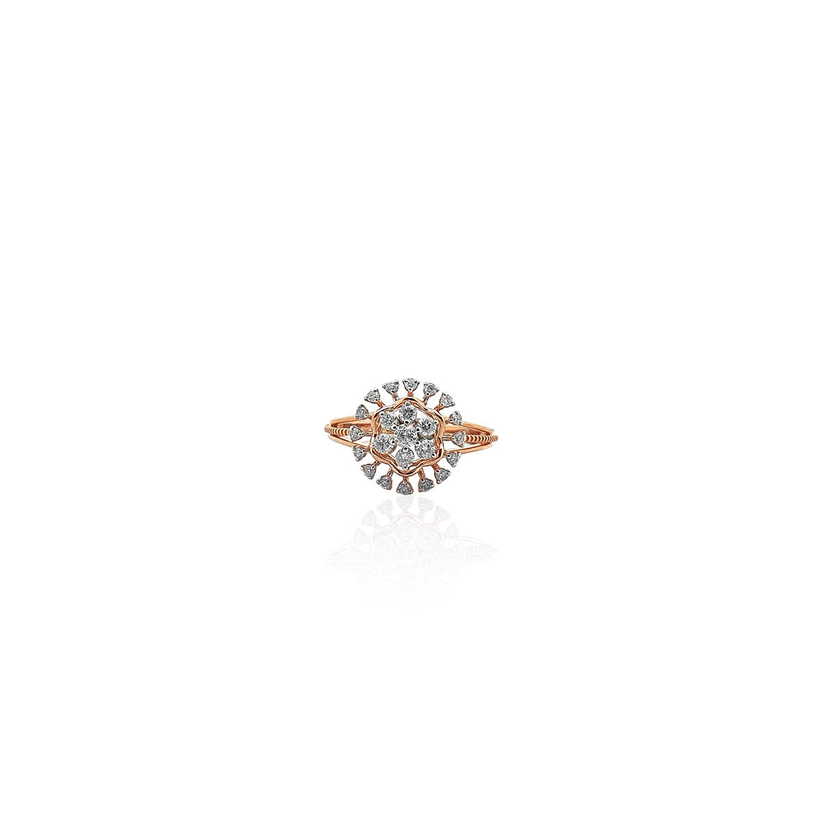 Abrianna Blossom Diamond Ring