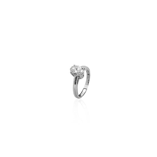 Ianthe Solitaire Diamond Ring