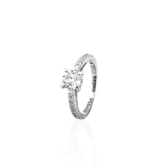 Timeless Sparkle Solitaire Ring