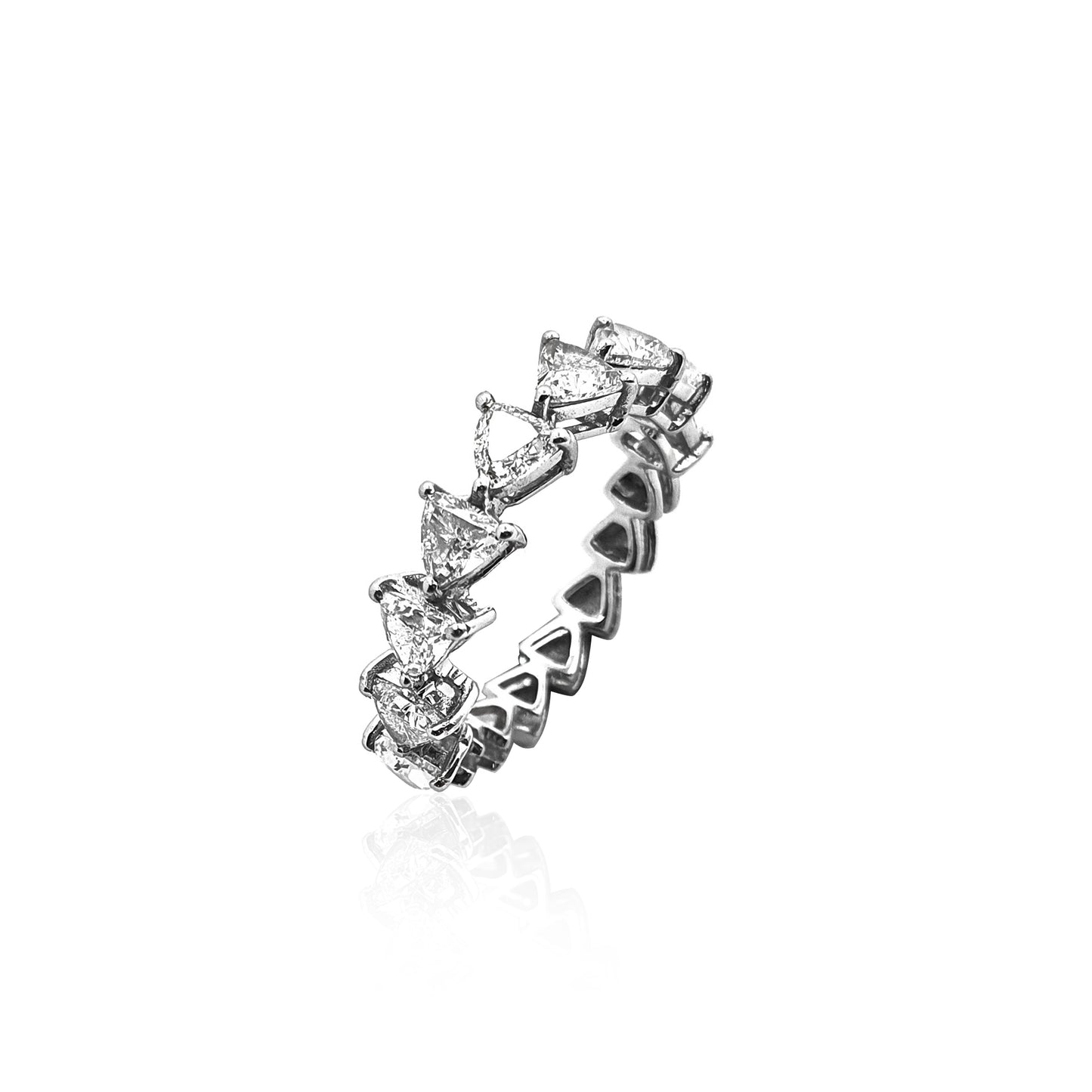 Trio Diamond Band Ring